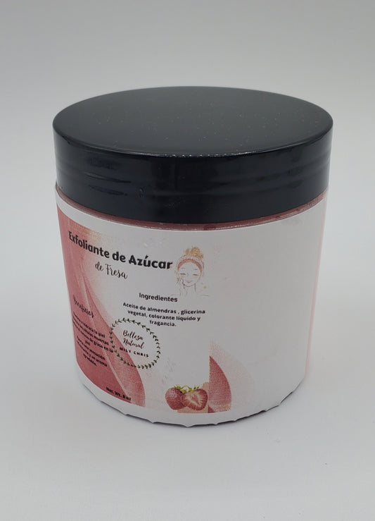 Exfoliante  de Azúcar de Fresa
