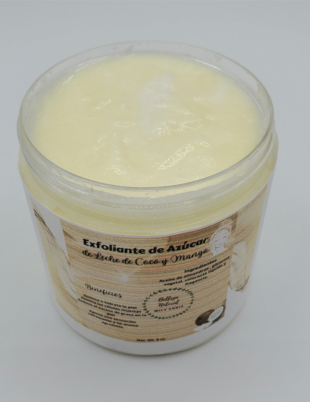 Exfoliante de Azúcar de Coco y Durazno