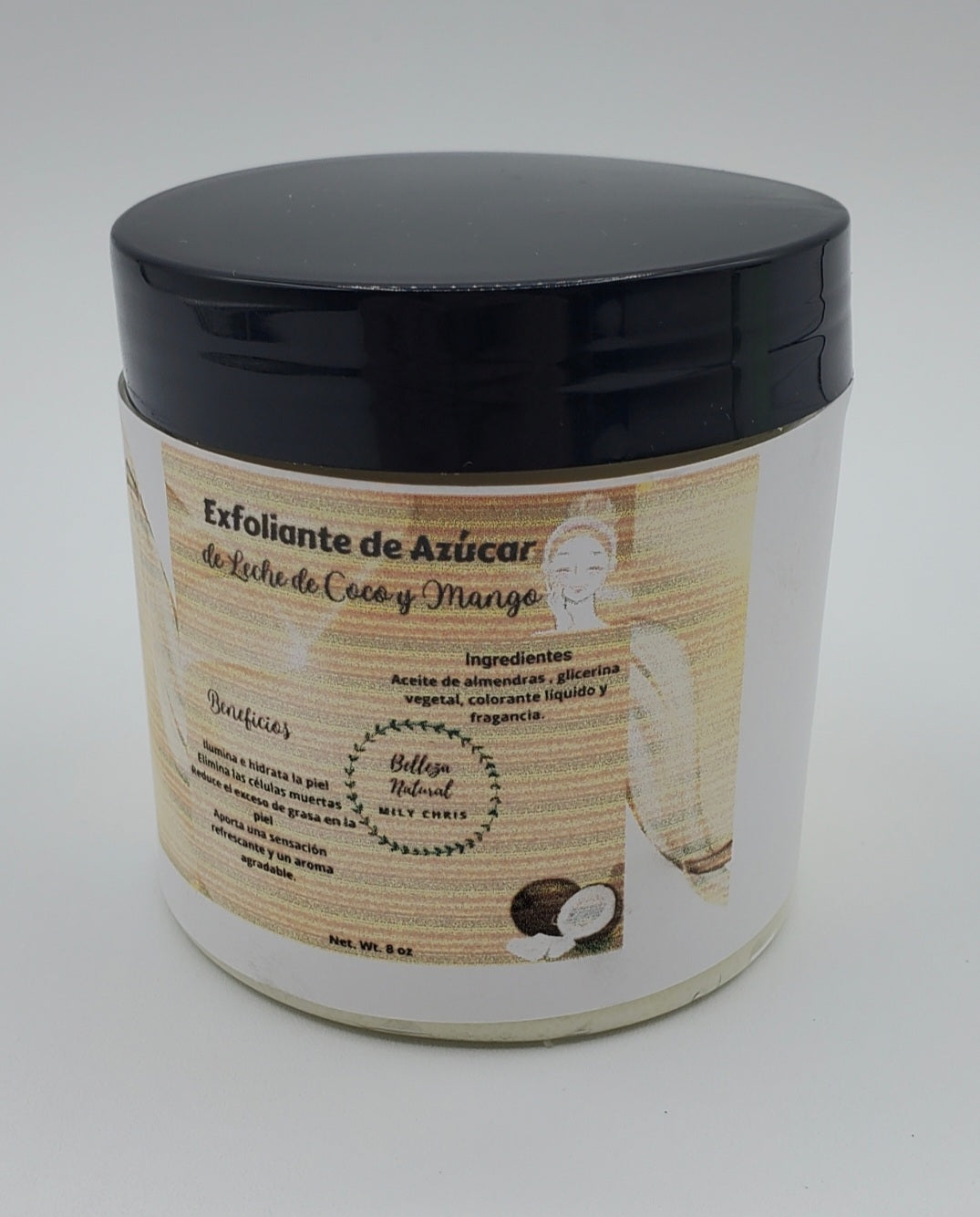 Exfoliante de Azúcar de Coco y Durazno