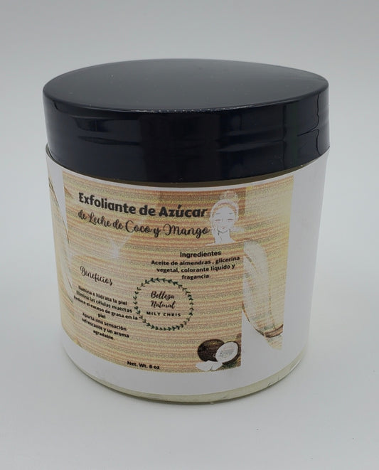 Exfoliante de Azúcar de Coco y Durazno