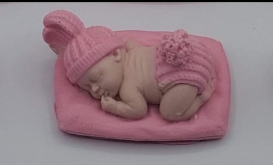 Bebe Durmiente Con Almohada